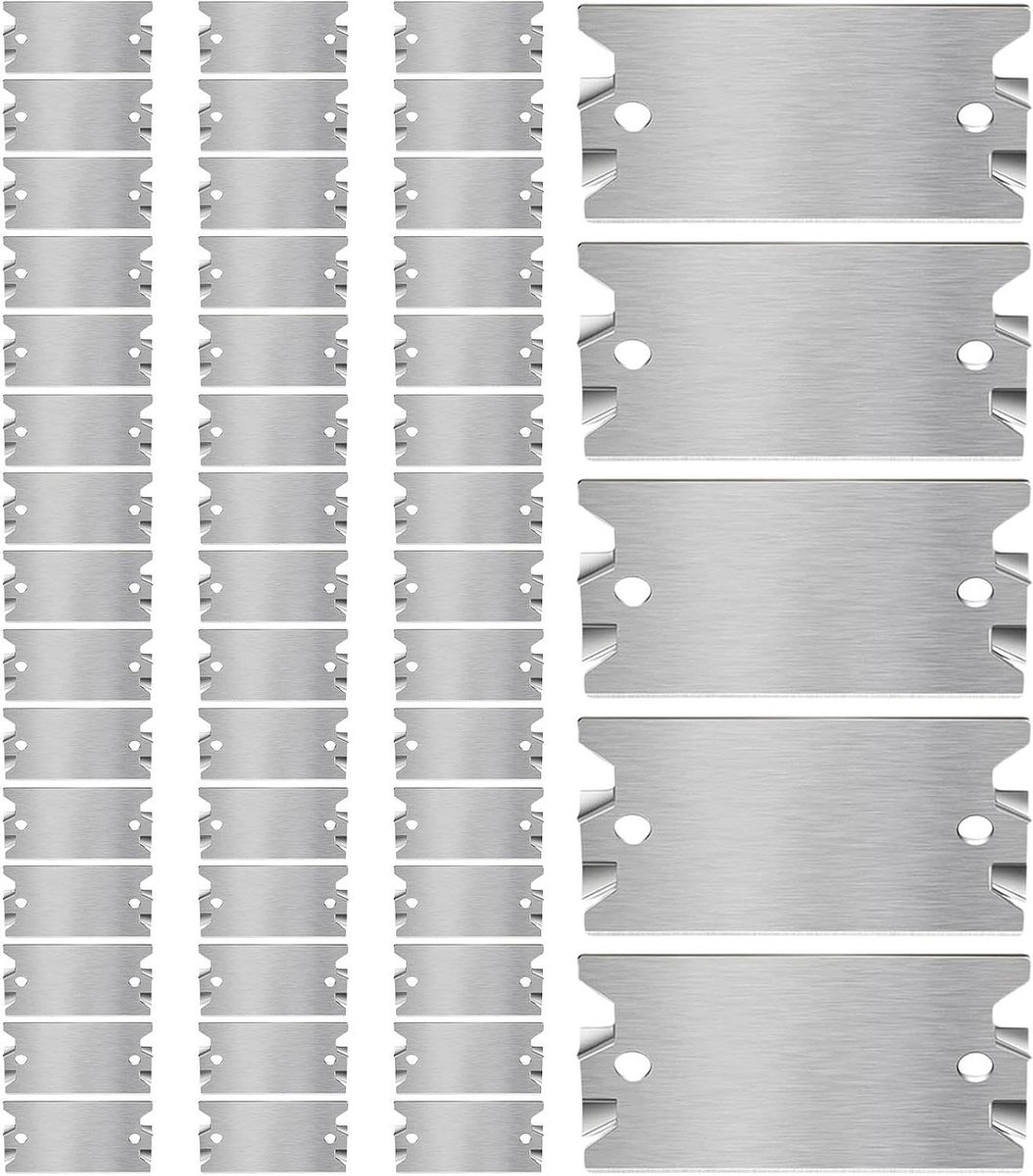 Veiligheidsnagelplaten - Kabelbeschermers - Leidingen Beschermen - Puntige Tanden - 50 Stuks - Metaal