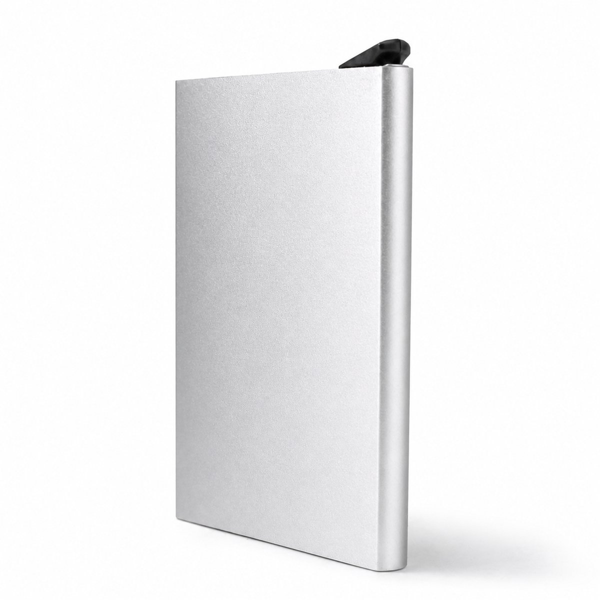 Eurocatch Creditcardhouder RFID - Aluminium Kaarthouder voor 5 Pasjes - Uitschuifbaar - Unisex - Zilver