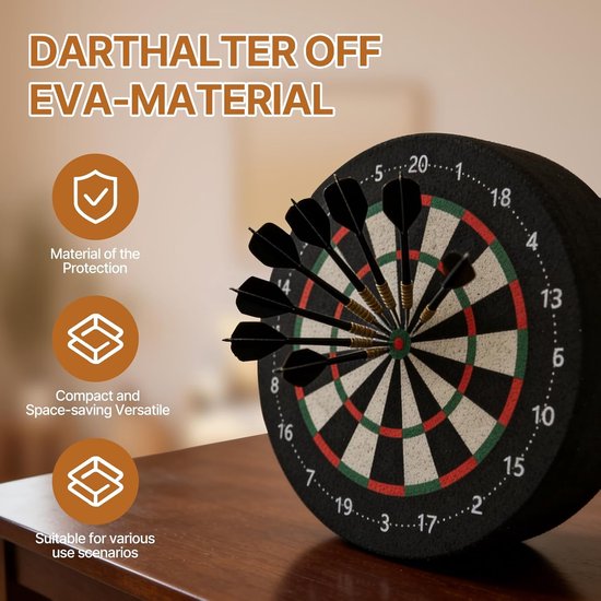 Dart Houders - Dart Dock - Georganiseerde Opslag - Beschermt Tegen Slijtage - Set van 2 - Zwart van Dart — afbeelding 5