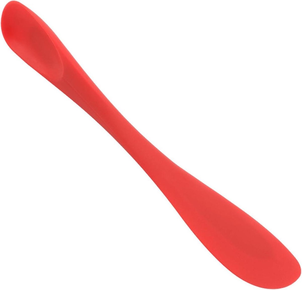 Siliconen bakspatel - Keuken spatel - Koken en bakken - Dubbelzijdig ontwerp - 305 cm - Rood