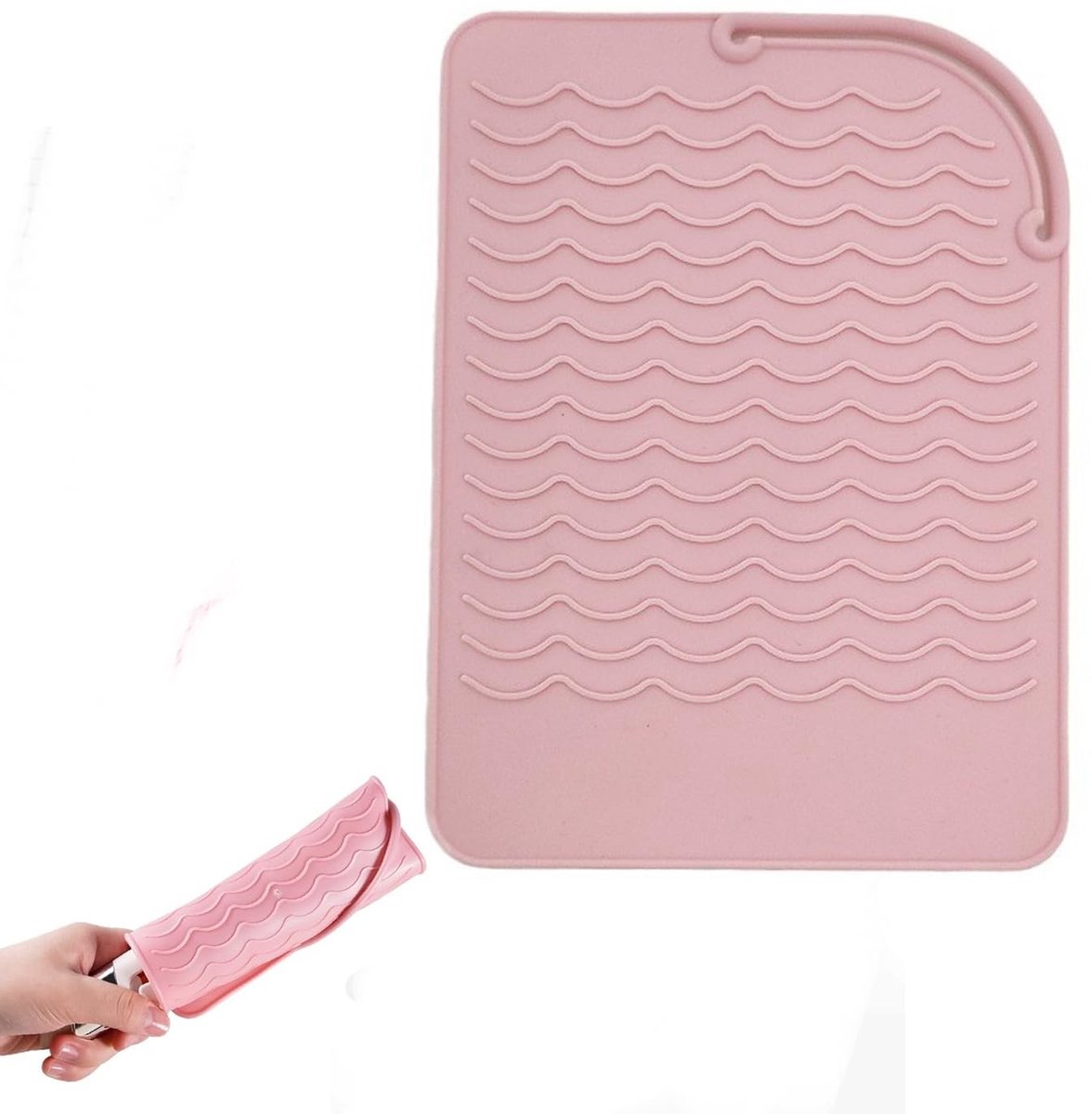 Premium Siliconen Heat Resistant Mat voor Styling Tools - Beschermend en Antislip