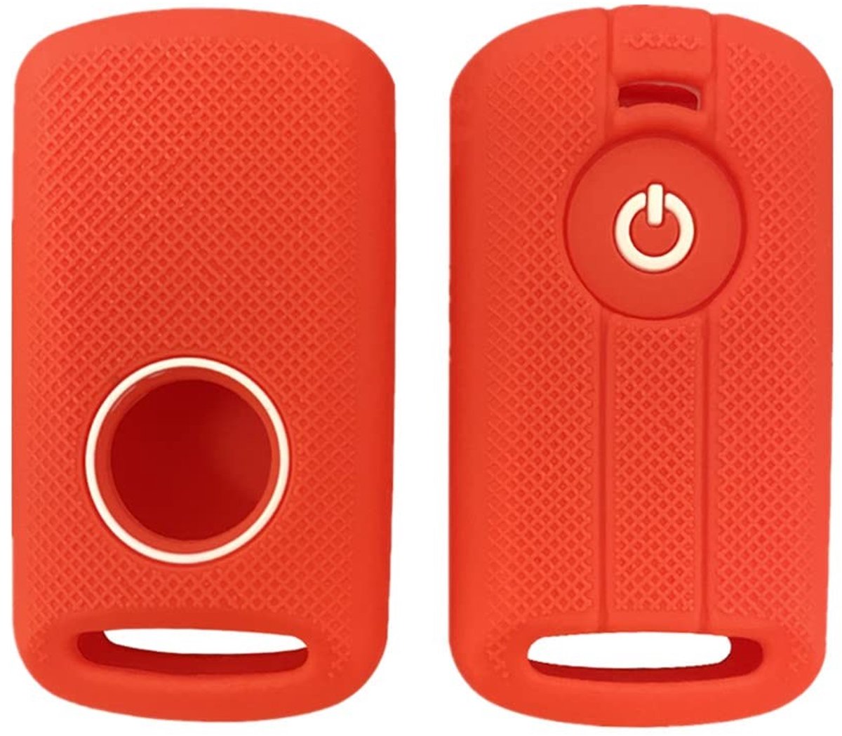 Allecto - Silicone Key Cover - Sleutelhoes - Flexibel en Wasbaar - Rood - Auto Sleutel Bescherming - Geschikt voor Yamaha X-max 125 250 300 400 Aer..