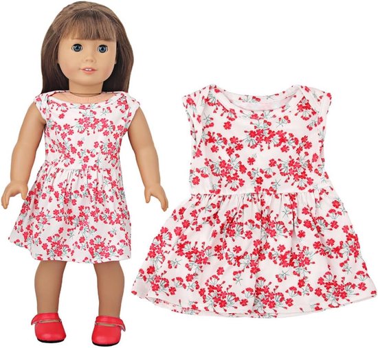 Poppenjurk - Poppenkleding - Poppen Aankleden - Perfecte Pasvorm - 45.7 cm - Roze — afbeelding 2