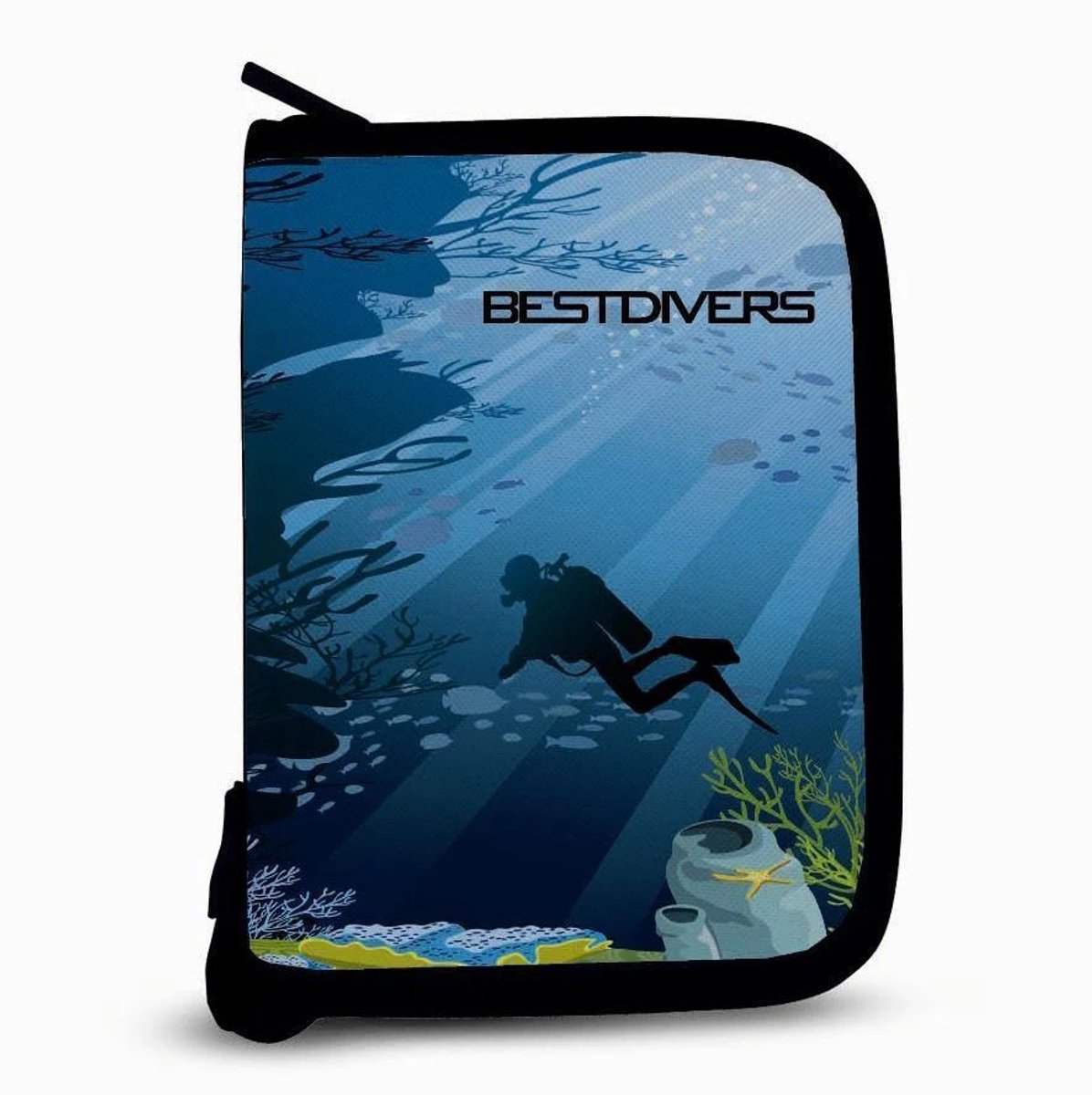 Best Divers Duiklogboek Set – Compleet Logboek + Navulpagina’s (24 Dives) – 6 Rings – Duikregistratie - duiker
