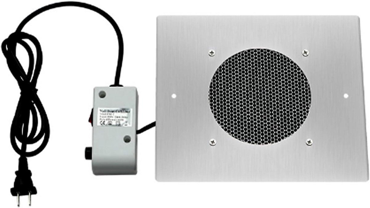 Nagelstofafscheider - Nagelstofzuiger - Nagelverzorging - 60W Krachtige Zuigkracht - 220V - Zilver