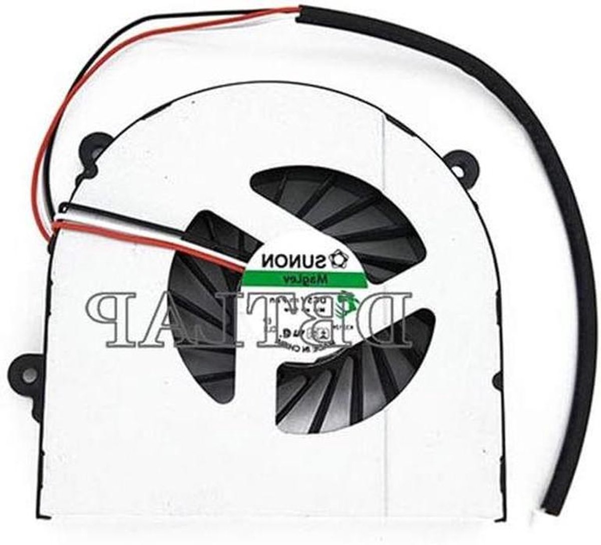 Laptop Koelventilator - CPU Ventilator - Oververhitting Voorkomen - Getest voor Verzending - 1 Stuk - Zwart