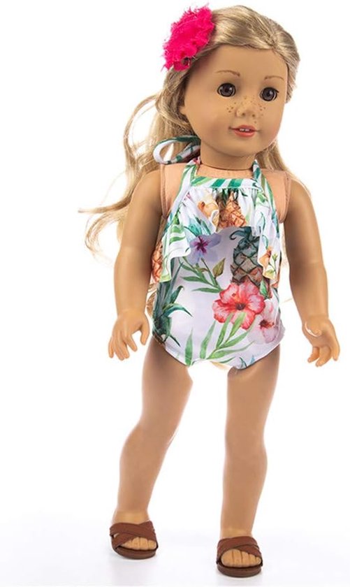 Poppenkleding Set - Zeemeermin Outfit - Poppen Aankleden - Perfecte Pasvorm - 18 Inch Poppen - A — afbeelding 4