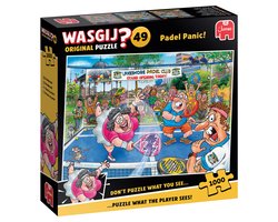 Wasgij Original 49 - Paniek op de padelbaan! - 1000 stukjes