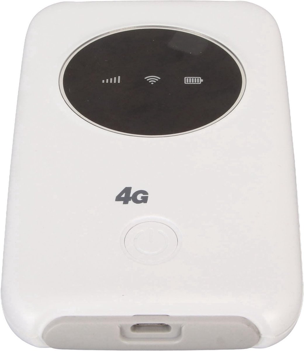 aladdien - 5G WLAN-modem - Draagbare router - Snel en betrouwbaar - Wit - Hotspot voor reizen - Compact en lichtgewicht - Ideaal voor buitenactivite...