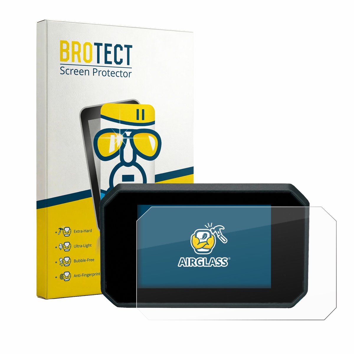 Screenprotector voor Suzuki GSX‑8R 2026 Beschermglas transparant