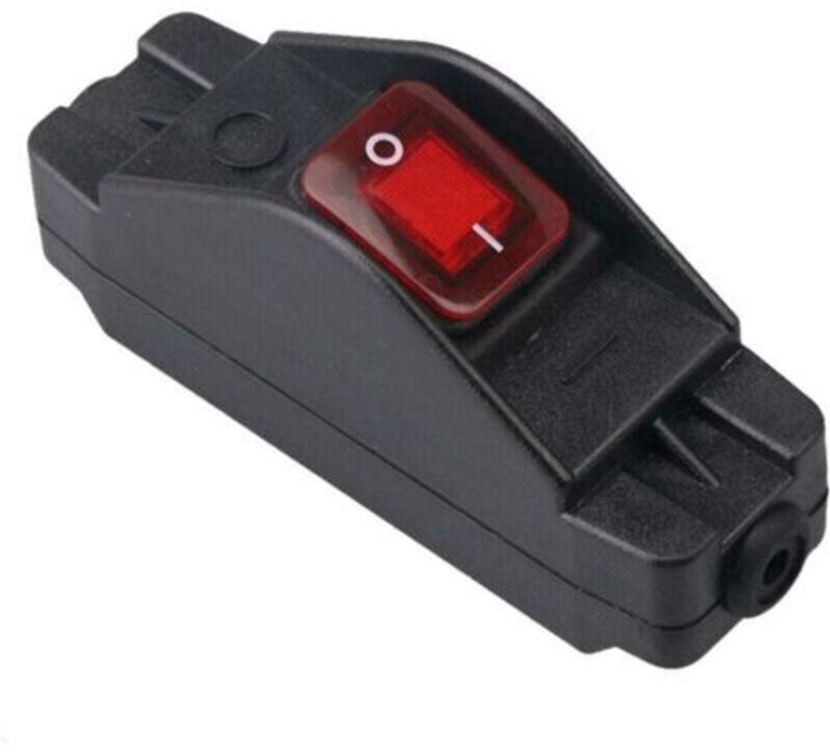 IP65-beschermingsklasse, met netsnoer met drukknop, waterdichte schakelaar, zwarte aan/uit-schakelaar, 30A 220V