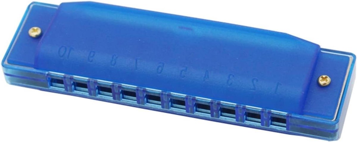 Mondharmonica - Muziek Instrument - Muziek Maken - 10-Gaats Ontwerp - Niet Giftig - Transparant