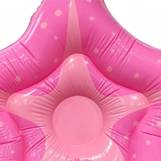 Opblaasbaar Ligbed - Drijvende Vlotter - Water Ontspanning - Uniek Sterontwerp - 140 cm - Uniek — afbeelding 4