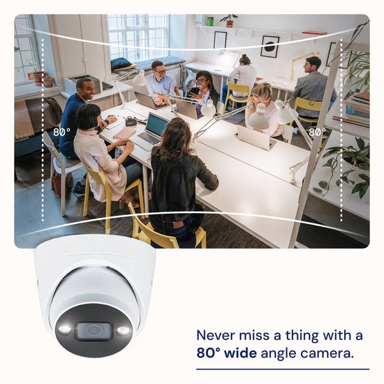 Swann AdvancedX 5MP Series - Beveiligingscamera's - Add-On Camera - Spotlight Bullet w Mic Add-On IP Camera - 1 Pack van Merkloos — afbeelding 5