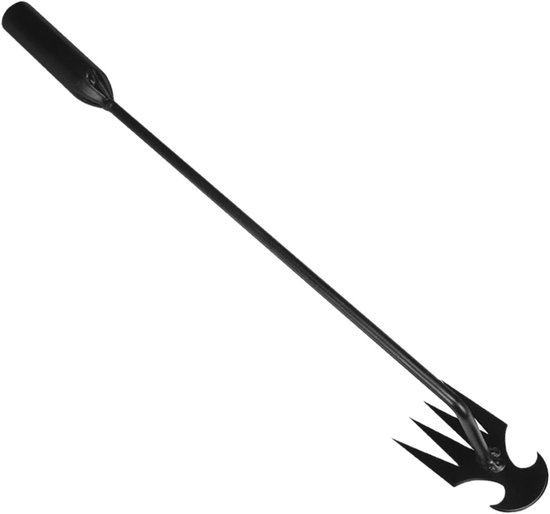 3 set van Tuin Hark Wieden Tool Hand Schoffel Heavy Duty Praktische Onkruid Remover voor Yard Zwart 50 cm — afbeelding 4