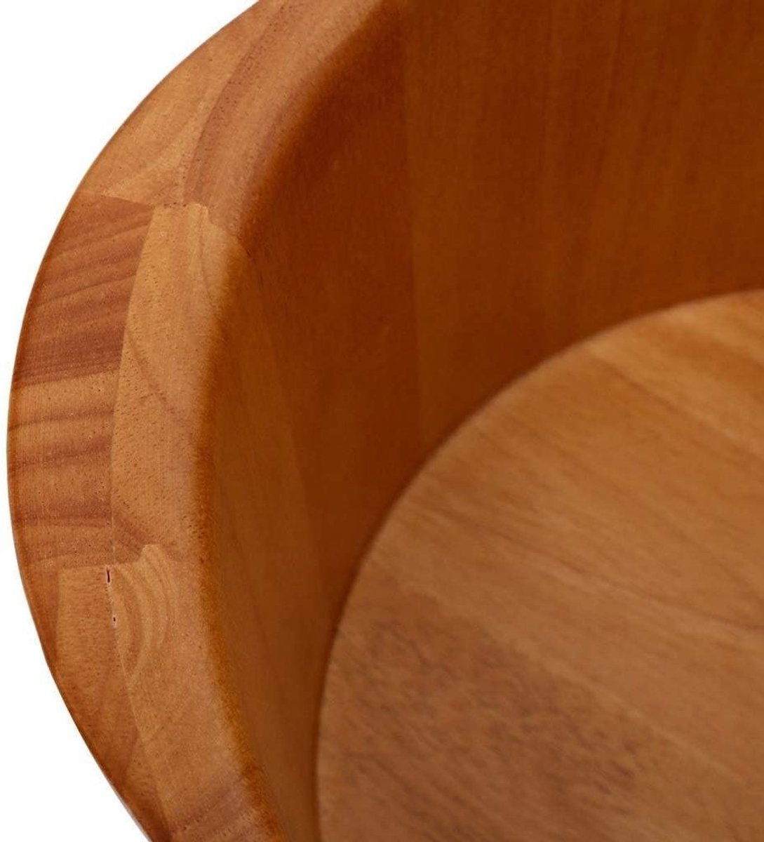 Wooden Foot Bath Bucket Household Gift Solid Wood Foot Bath Smooth and Delicate Pedicure Bucket Health Foot Bath Foot Barrel Wooden Foot Bath Bucket Wooden Foot Bath Household