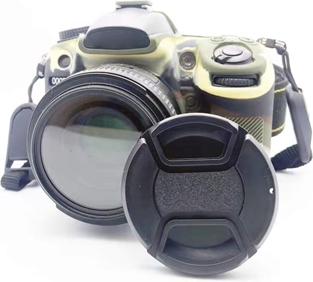 Lensdop - Kapje camera - Lens beschermen - Universele pasvorm - 37mm - Zwart