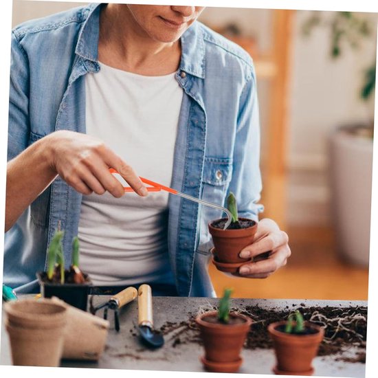 Wiedgereedschap Tuin - Worteltrekker Hand - Onkruid Verwijderen - Ergonomisch Handvat - 20 cm - Grijs — afbeelding 3