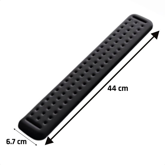 Techidna® - Ergonomische Polssteun Set - Zwart - voor Toetsenbord en Muis - Gelkussen - Antislip