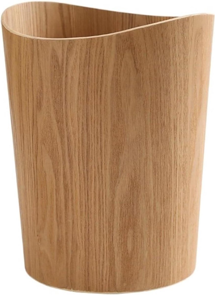 Keuken Prullenbak - Houten Afvalbak - Ruimte Besparen - Creatieve Vorm - S - Multi