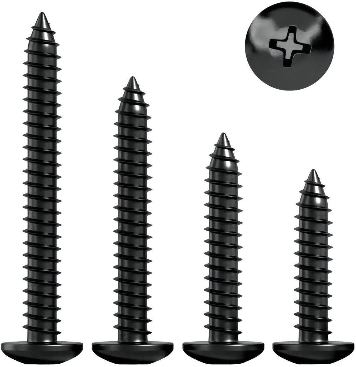 50 Stuks M3 x 18mm Zelftappende Kruisdrukschroeven voor Diverse Toepassingen