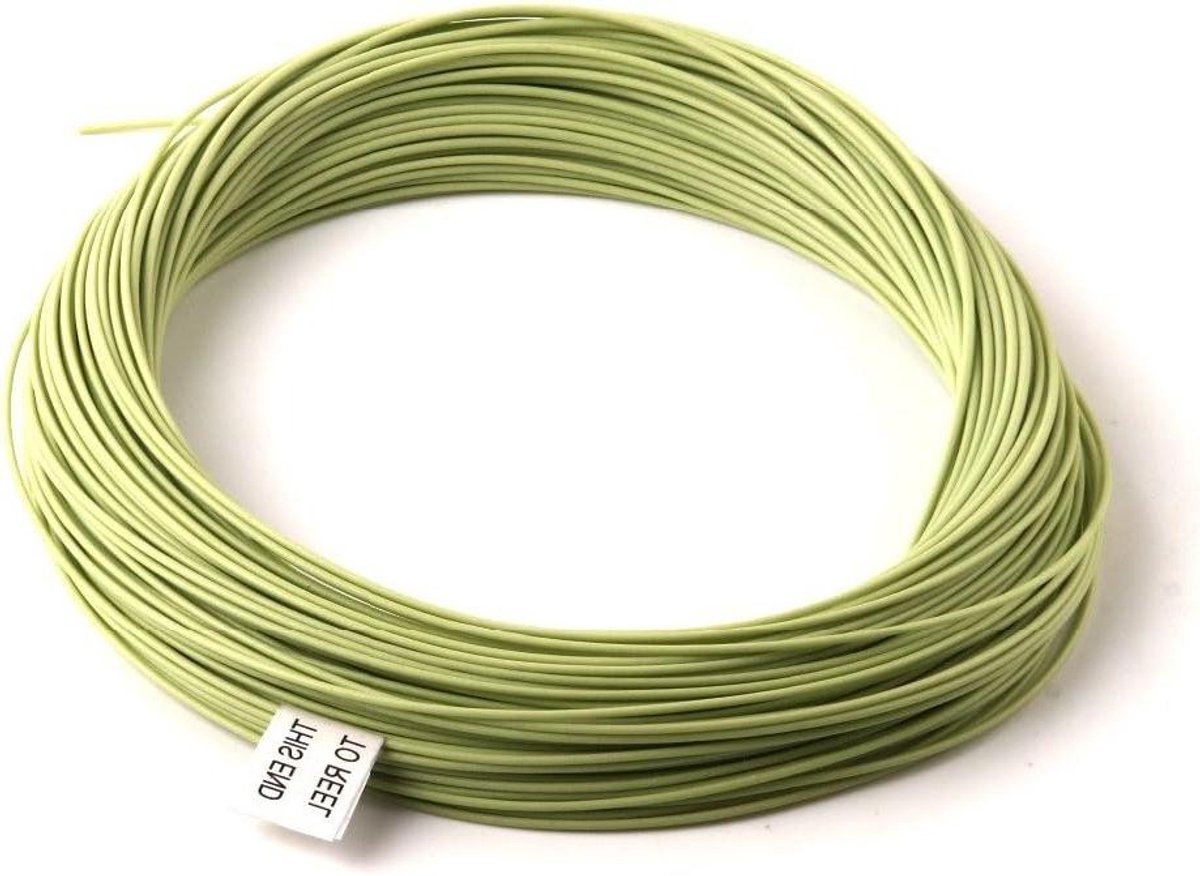 Fly Fishing DOUBLE TAPER Premier Kwaliteit DT6 TROUT Lijn Mos Groen Verenigd Koninkrijk