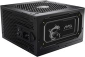 MSI MAG A750GL PCIE5 II - Interne Voeding - 750 W - 80 Plus Gold - 115V - Volledig modulair - Zwart