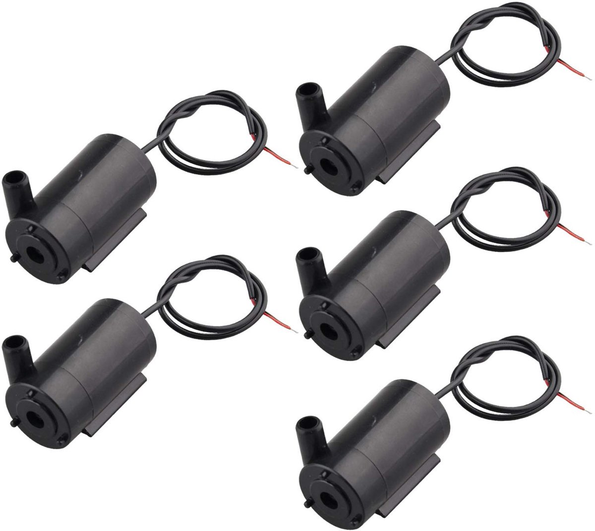 Dailygoods - Dailygoody - Mini Waterpomp - Submersible Motorpomp - Compact formaat - Voor Aquarium en Fontein - Ideaal voor watercirculatie - Efficiënte pomp voor