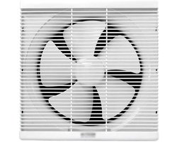 Keukenafzuigventilator – Wand raamventilator – Luchtverversing binnen – Stille werking terugslagklep – Klein formaat – Eén kleur