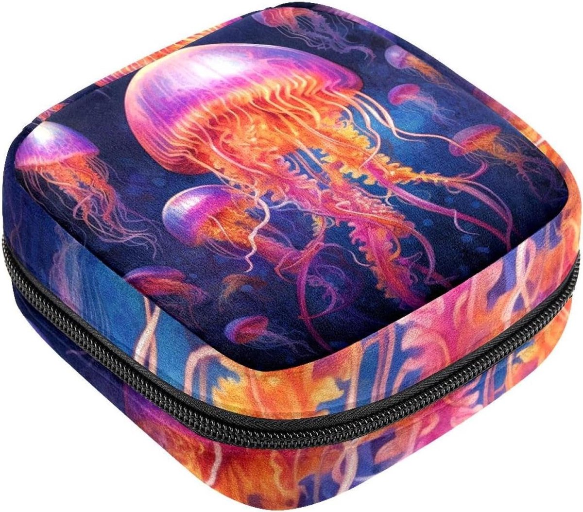 Opbergtas Maandverband - Tampon Houder - Intieme Hygiëne - Privacy Bescherming - 12x17x17 cm - Veelkleurig