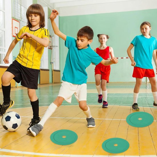 Voetbal Markeerschijven - Trainingsschijven - Sport Training - Levendige Zichtbaarheid - 15 Centimeter - Groen — afbeelding 2