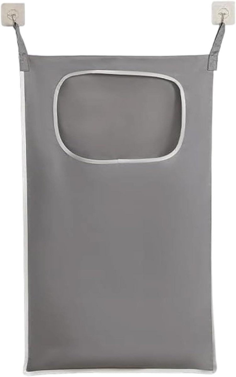 Over Deur Wasmand - Opbergtas Waszak - Ruimte Besparen - Flexibele Montage - 21 x 16 x 7 cm