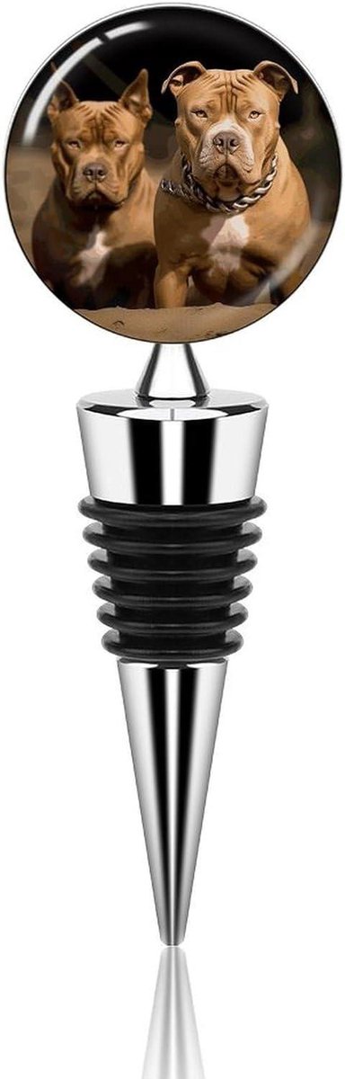 Wijnfles Stopper - Fles Kurk - Wijn Bewaren - Afneembare Topper - 41 Inch Hoog - Wit