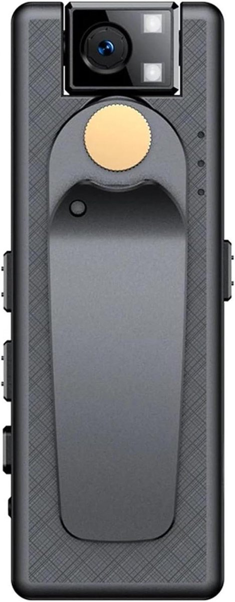 Draagbare Camera - Mini Recorder - Veiligheid Vastleggen - Nachtzicht Bewegingsdetectie - 1080p HD - Zwart