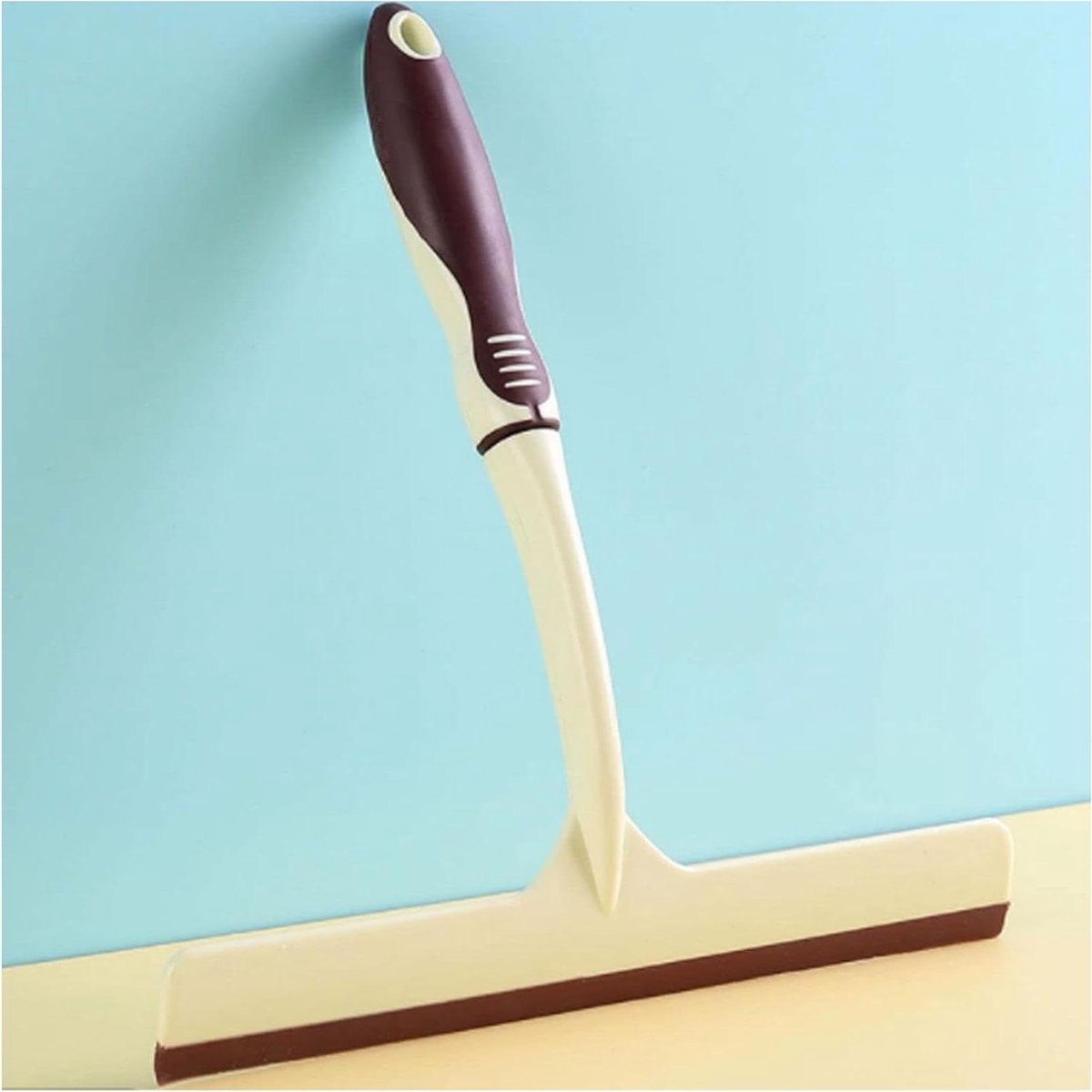 Kunststof rakels - Wasbare trekker - Snel oppervlakken reinigen - Ergonomische grip - 25 cm breed - Blauw