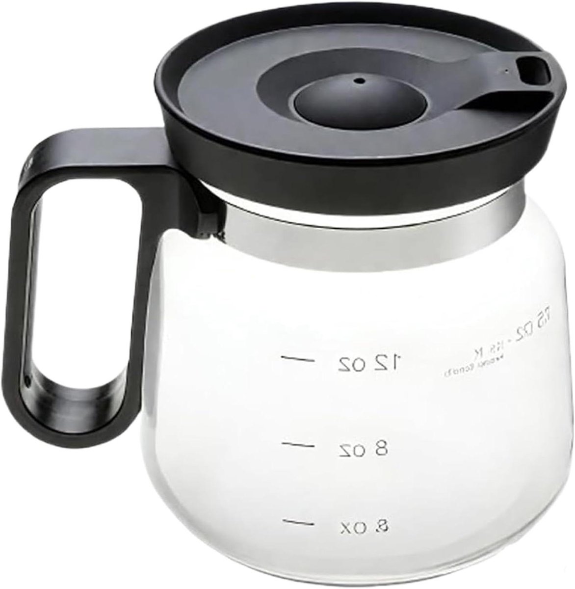 Glazen Mok - Theeglas Beker - Warme Dranken - Versterkt Borosilicaatglas - 473 ml - Transparant