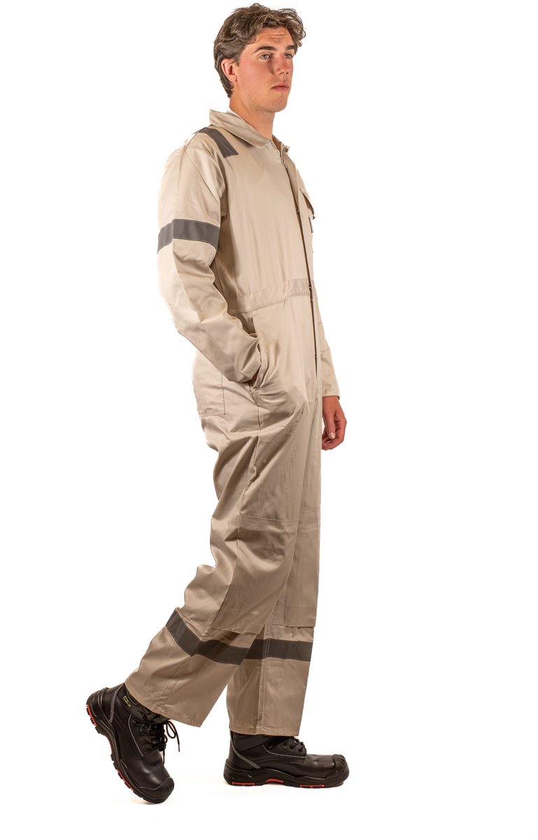 Lichtgewicht Zomer Overall 200g Khaki – Heren Werkkleding
