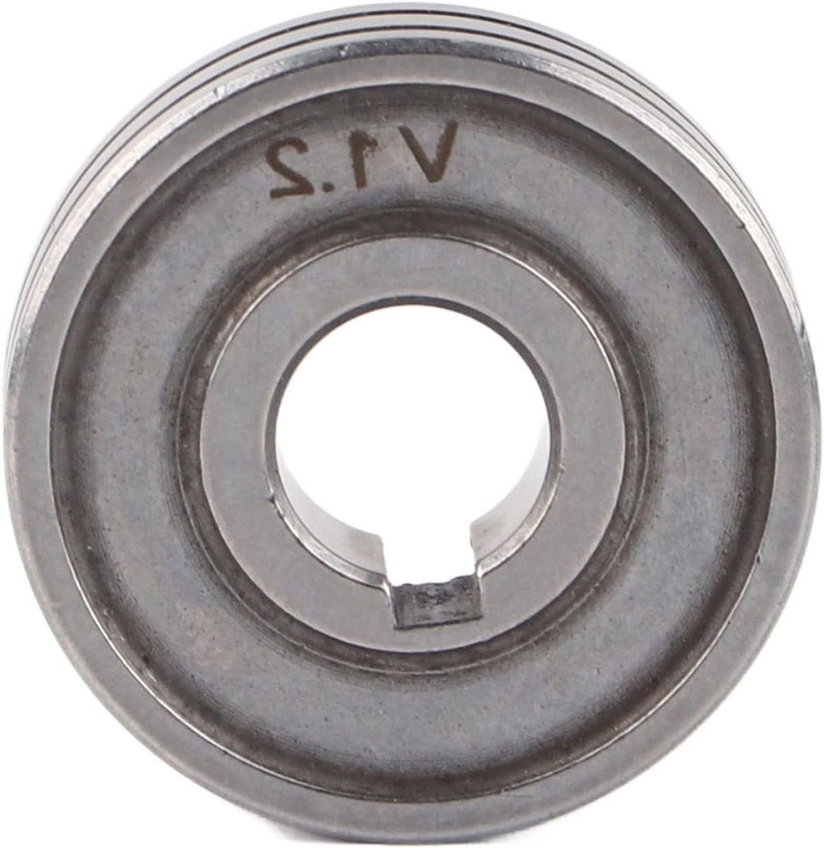 Lasdraad Rol - Geleidewiel - Lasapparatuur - Roestvrij staal - 12 mm - Zilverkleurig