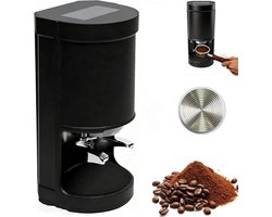Elektrische Koffietamper - Espresso Poederpers - Perfecte Espresso Maken - Automatische Drukregeling - 58 Mm - Zwart