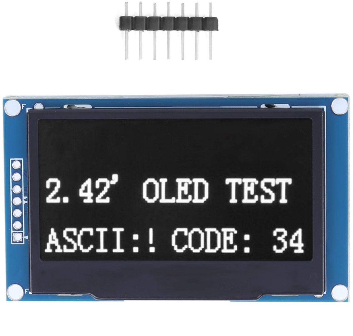Dailygoods - OLED-displaymodule 2,42 Inch voor SPI-interface