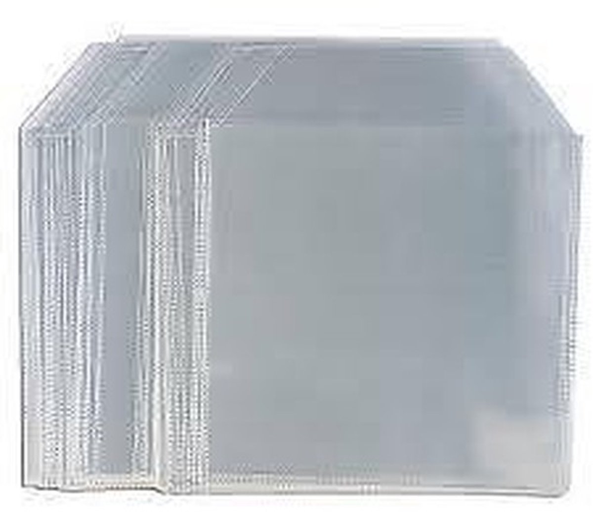 Dailygoods - Dailygoody - Premium CD Hoezen - Bescherming voor Je CD's - 25x Hoezen - 120 Micron - Duurzaam en Sterk - Perfect voor Archiveren - Transparant