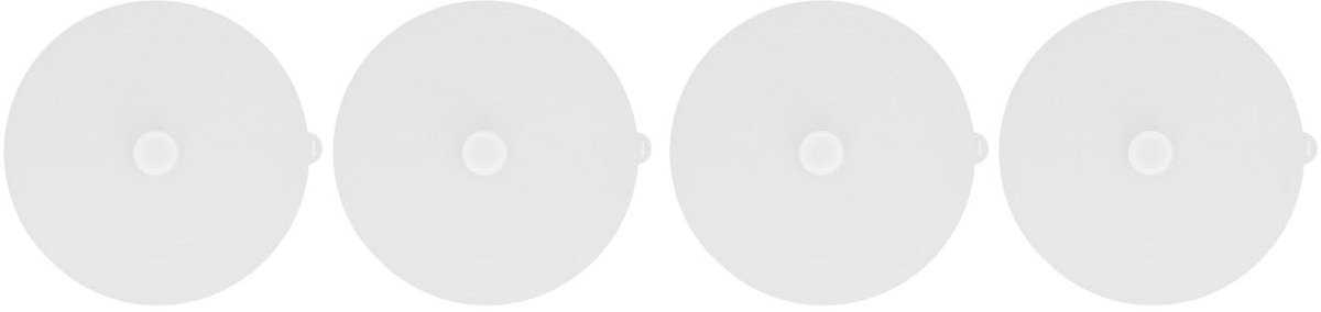 Dailygoods - Dailygoody - Siliconen deksel - Herbruikbaar - Hittebestendig - 23 cm - Universeel inzetbare schotelafdekking - Geschikt voor magnetron en vaatwa