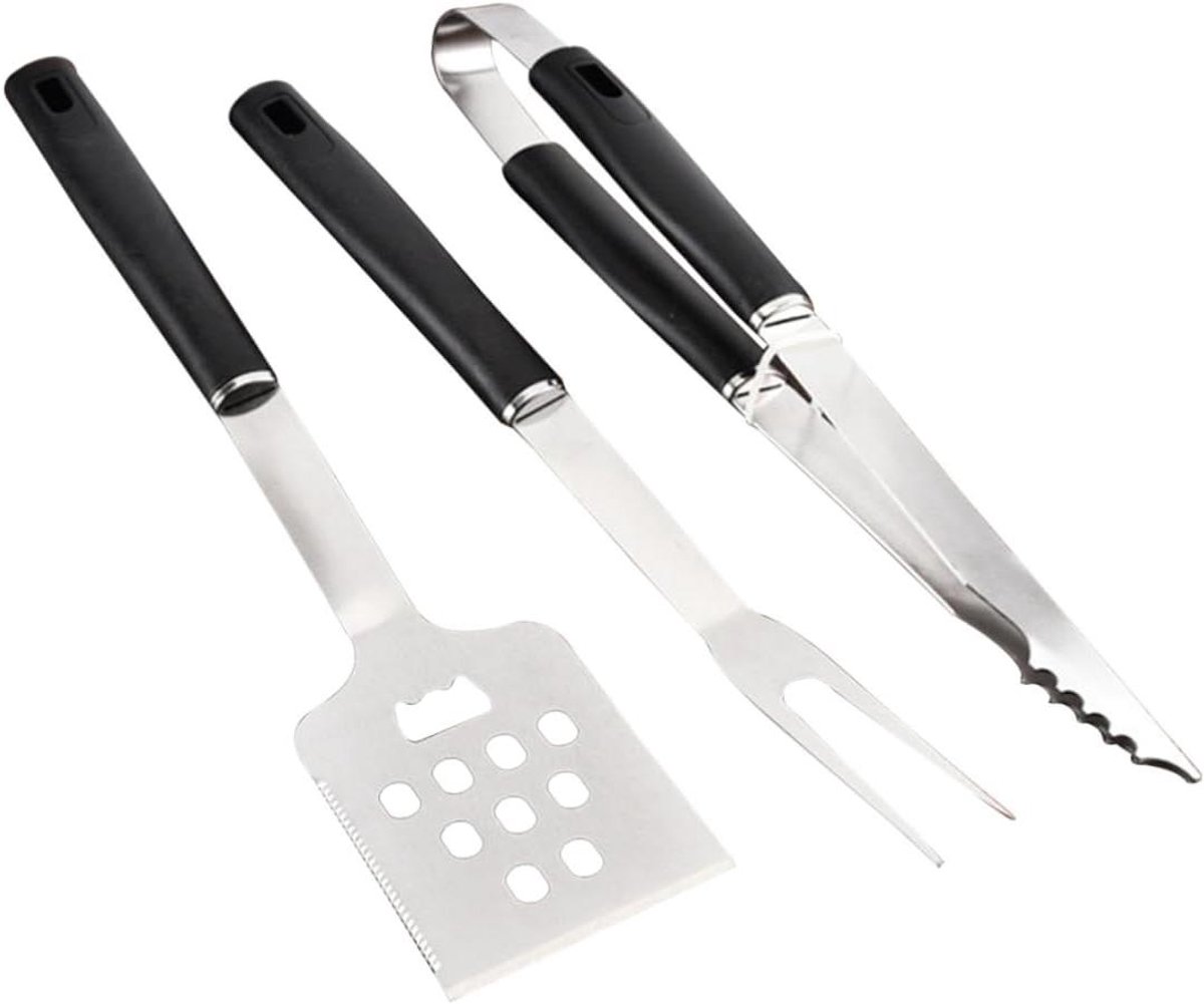 Barbecue Gereedschap - BBQ Set - Buiten Koken - Roestvrij Staal - 43 cm - Zilver
