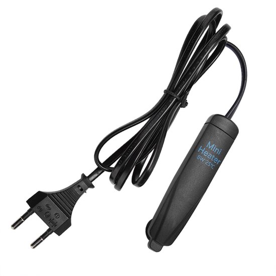 Cosensi - Dailygoods - Dailygoody - Mini Heater - Onbreekbaar - Constante Temperatuur - 8W - Verwarming voor Aquarium - Ideaal voor Tropische Vissen - Compact Formaat
