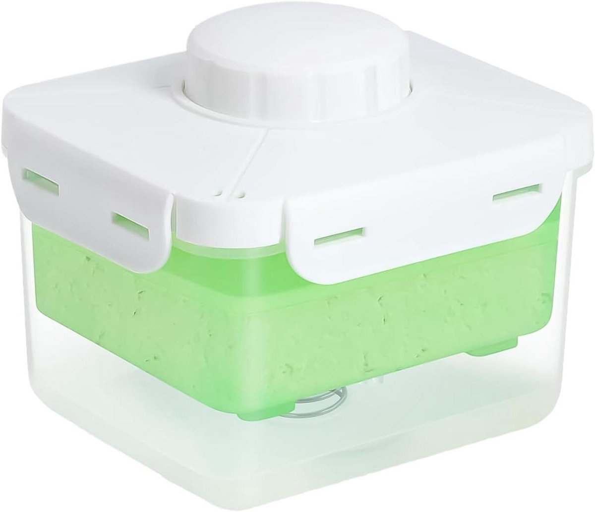 Paneer Pers - Kaasbox Drainage - Culinaire Kwark Maken - Geïntegreerd Drainage Gereedschap - 15.5 cm Hoog - Wit