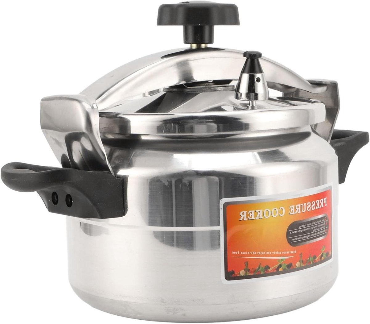 Snelkookpan - Drukpan - Snel Koken - Explosieveilig Ontwerp - 4 Liter Capaciteit - Aluminium