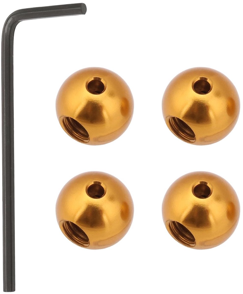 Dailygoods - 4 Stuks Aluminium Fiets Kabel Eindkappen voor Rem- en Schakelkabels