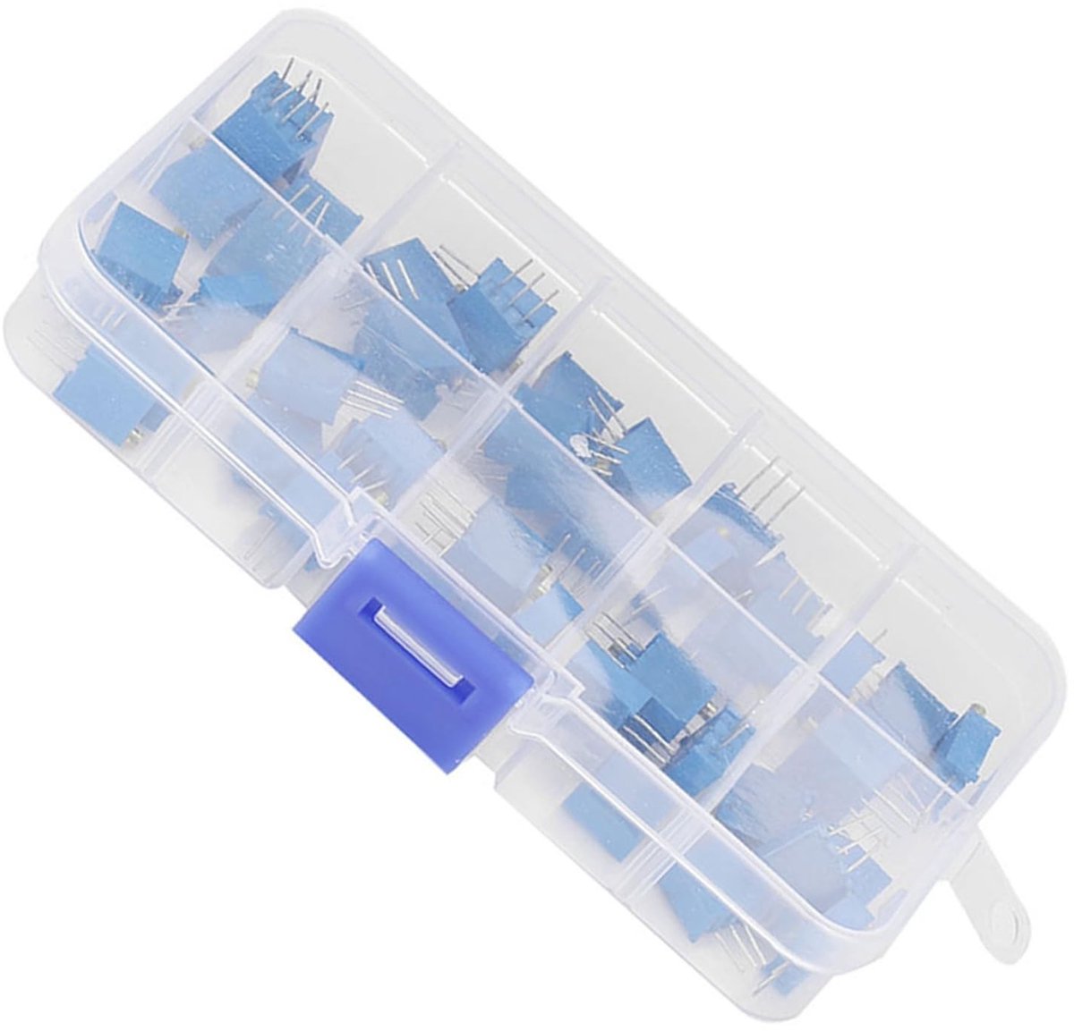Dailygoods - Set van 50 Potentiometers met Diverse Weerstand Waarden
