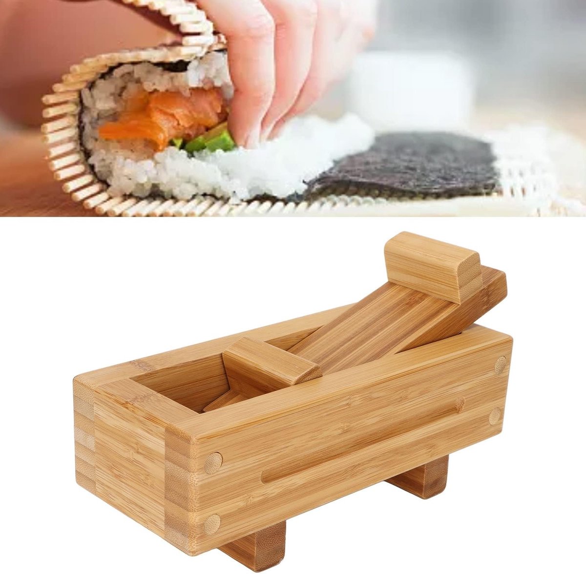 Dailygoods - Houten Sushi Pers voor Thuisgebruik