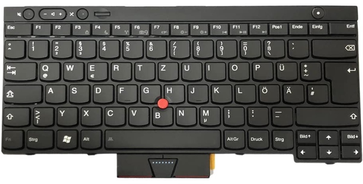 Dailygoods - Duits Toetsenbord voor Lenovo ThinkPad